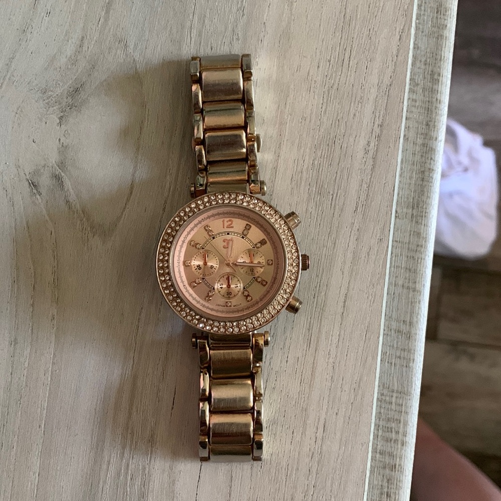 Charming Charlie’s Rose Gold Watch